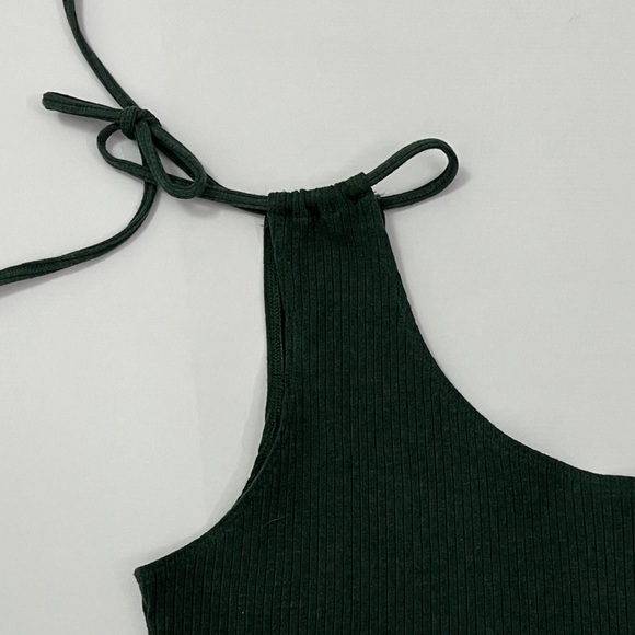 Brand new - Aerie one shoulder tie up crop - size XL - Picture 2 of 8